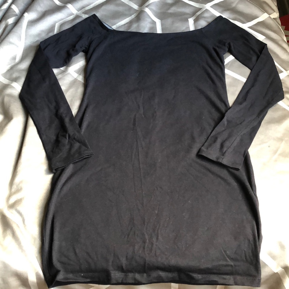 Off shoulder Black Dress